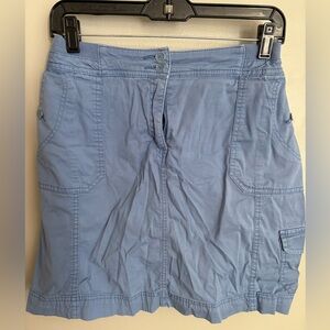 Karen Scott Light Blue Casual Skort
